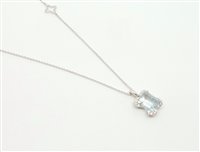 Collier Recarlo Femme Gemma in Or Acquamarina 2.37 Ct XD128/09X7 - XD128/09X7